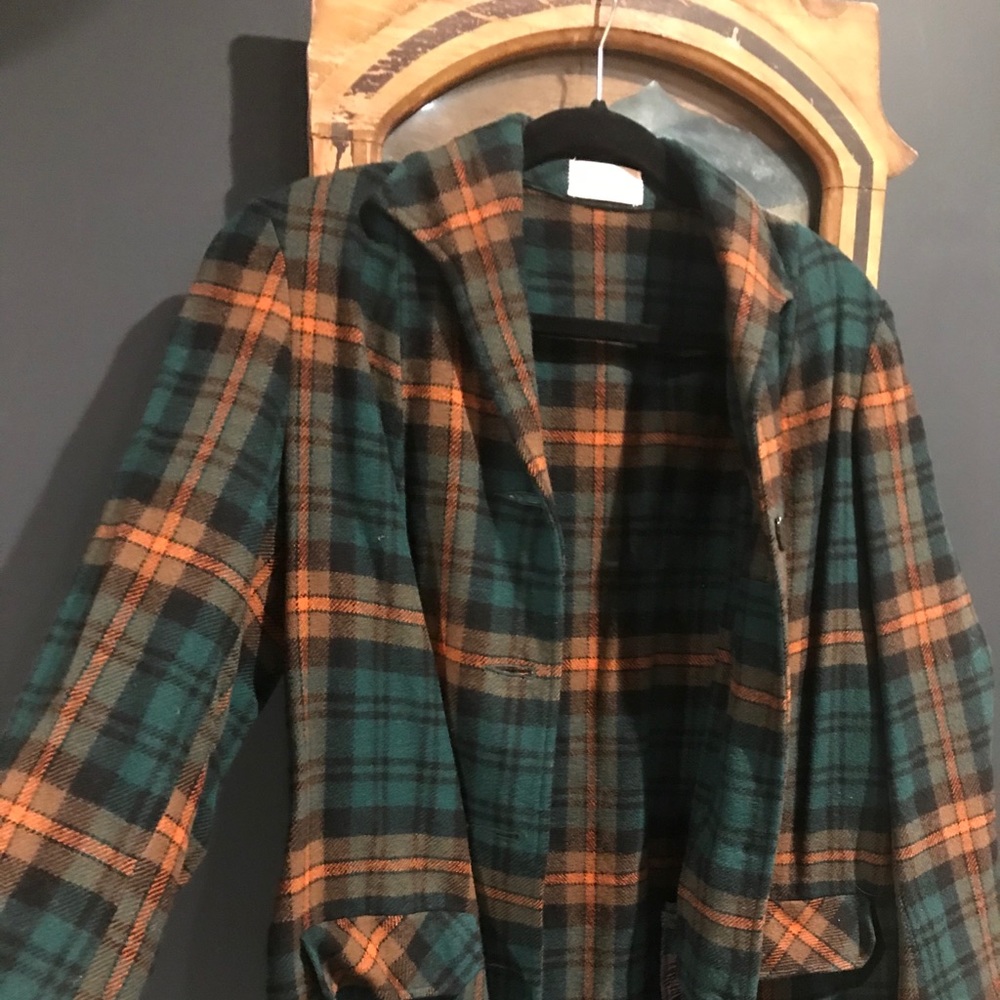 Vintage Pendleton wool plaid blazer - Picture 2 of 8